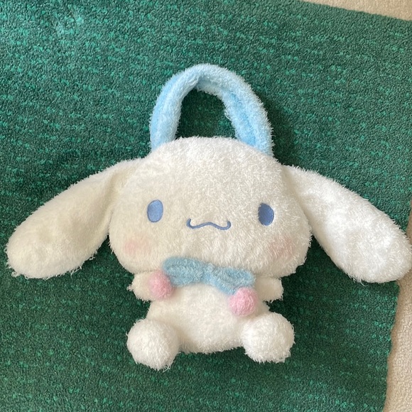Sanrio - Winter Cinnamoroll Plush bag with snap closure - 2003 - Picture 1 of 11